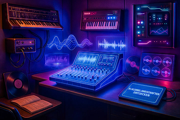 KI-generierte Audio und Musik